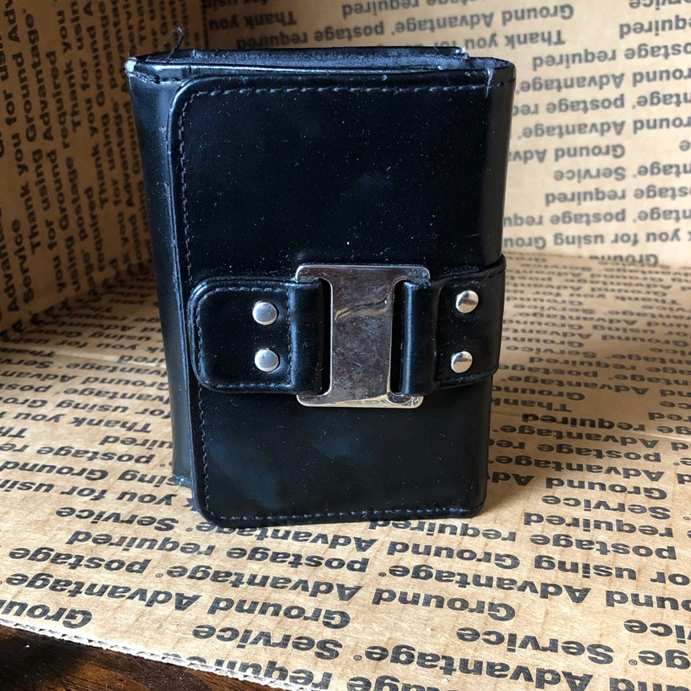 Black Women Leather Wallets